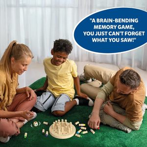 Jeu de mémoire en bois Skillmatics Colour Crush avec 24 pions et un dé pour 2 à 6 joueurs, de 4 à 99 ans - Product Image 5