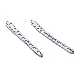 Placa Tibial Distal Veterinaria de 3.5mm de Acero Inoxidable, Implante Ortopédico, Juego Izquierdo y Derecho, 8 Piezas Tipo S - Product Image 2