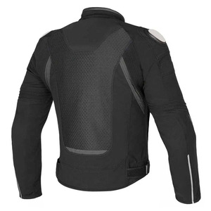 Chaqueta de Motocicleta de Cuero, Resistente al Viento, Impermeable y Transpirable, Cómoda, Ligera y Personalizable - Product Image 3