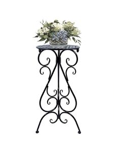 Support de pot de fleurs en fer pour intérieur et extérieur, idéal pour décorer les maisons, les patios, les balcons, les jardins, la présentation des plantes - Product Image 3