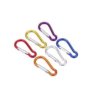 Prix usine en gros métal Clip <span class=keywords><strong>sac</strong></span> pièces <span class=keywords><strong>porte</strong></span> extérieure sport bouteille d'eau crochet 5 cm <span class=keywords><strong>gourde</strong></span> forme aluminium mousqueton <span class=keywords><strong>porte</strong></span>-clés - Product Image 3