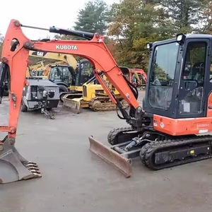 Excavatrice jaune d'occasion efficace de 3 tonnes avec peu d'heures de fonctionnement et châssis renforcé pour les projets d'infrastructure commerciale - Product Image 1