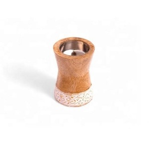 Wooden Bakhoor Mubkhar Sandalwood Incense Burner Aromatherapy <b>Diffuser</b> Stabilizer Home Fragrance <b>Oud</b> Ramadan Eid Gift - Product Image 2