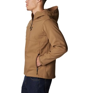 Veste softshell légère en nylon pour homme, personnalisée, pour les sports de plein air, imperméable, avec fermeture éclair respirante, pour la pêche et la randonnée - Product Image 4