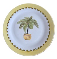 Nouvelle Arrivée Plateau en Métal Émaillé Multicolore, Napperon de Table Centrale Lavable, Plateau de Table à Manger Utilisable en Cuisine