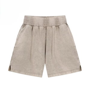 Pantalones Cortos de Algodón Premium al por Mayor, Fabricante OEM, Logotipo Personalizado Bordado, Pantalones Cortos de Felpa Francesa, Ropa Urbana de Marca Privada - Product Image 1