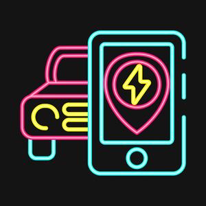 Station de recharge intelligente pour véhicules électriques, application mobile, recherche de chargeurs en temps réel, connectivité véhicule, recharge rapide, compatible Android et iOS - Product Image 1