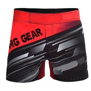 Shorts de combat entièrement sublimés, BJJ, séchage rapide, polyester, vêtements d'arts martiaux, shorts Nogi, shorts de combat BJJ MMA - Product Image 5