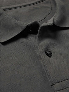 Chemises à manches courtes pour hommes, col rabattu boutonné, tricotées unies, qualité supérieure, style urbain, prix de gros abordable - Product Image 4