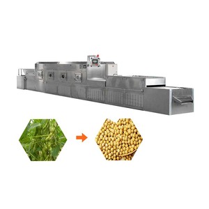 Machine de séchage de soja à micro-ondes Tunnel de soja Séchoir à micro-ondes industriel continu à vendre - Product Image 1