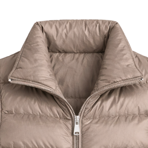 Chaleco Acolchado Reversible para Mujer, Sin Mangas, con Cinturón, Forro de Sherpa, Cálido, Informal, para Otoño e Invierno - Product Image 6