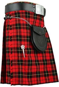 Ensemble de kilt écossais en laine avec logo personnalisé - Kilt traditionnel pour homme, ceinture Sporran, épingle à kilt, costume à carreaux pour cérémonie - Product Image 4