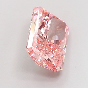 Diamant taille Radiant 5,00 carats rose vif fantaisie VS1, excellente qualité de polissage, pierre précieuse cultivée en laboratoire, élégante et étincelante pour bijoux - Product Image 3