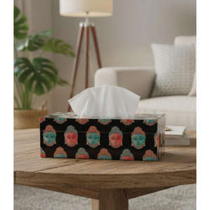 RR ENTERPRISES Porta Servilletas Moderno de MDF, Ecológico y Duradero, Agrega un Toque de Estilo a su Mesa de Comedor, para 108 Servilletas - Product Image 3