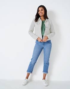 Veste en jean à franges de paillettes pour femme, style festival, manteau en jean scintillant, tenue de soirée - Product Image 2