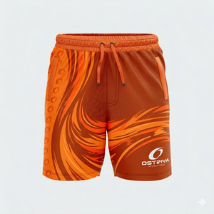 High Quality Men's Gym Shorts Front <b>Canvas</b> Fabric Custom Made Casual Summer Wear OEM Service <b>Plain</b> Dyed - Product Image 5