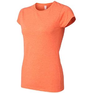 Camiseta básica de algodón para mujer, manga corta, cuello redondo, suave, transpirable, informal, para uso diario y cómoda, en oferta online. - Product Image 2