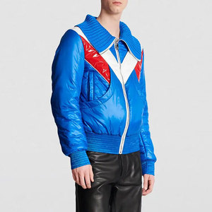 Econex Sports 2025 High Street personalidad bordado béisbol chaquetas abrigo hombres ropa-elegante PU cuero motocicleta chaqueta - Product Image 6