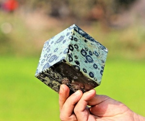 Cubo de jaspe Kambaba de fábrica directo, pulido genuino, excelente brillo, patrón increíble y se puede utilizar para una variedad de propósitos - Product Image 2