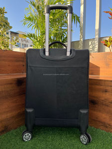 Sac à roulettes de voyage en cuir repoussé pour cheveux unisexe sur bagage à main floral en cuir de vache véritable valise à roulettes de luxe durable - Product Image 4