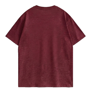 Vente en gros de t-shirts unisexes personnalisés OEM ODM, fabrication de vêtements décontractés modernes, entreprise d'exportation OEM ODM, t-shirts unisexes haut de gamme - Product Image 2
