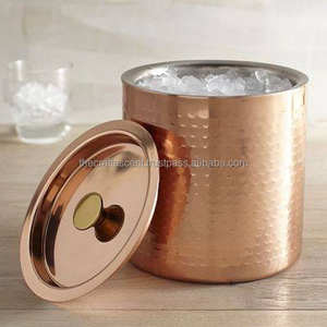 Cubo de Hielo Ecológico de Acero Inoxidable Personalizado al por Mayor, Capacidad de 10L, para Uso en Campamentos, Bares y Restaurantes - Enfriador de Botellas de Vino - Product Image 6