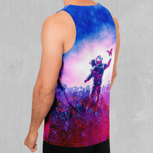Camiseta sin mangas de secado rápido personalizada para hombre, informal, de verano, para gimnasio, con impresión completa por sublimación, promoción, servicio OEM ODM - Product Image 2