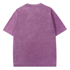 Camiseta de Mujer al por Mayor Personalizada, Estilo Urbano, de Alta Calidad, con Efecto Desgastado y Lavado Ácido - Product Image 6