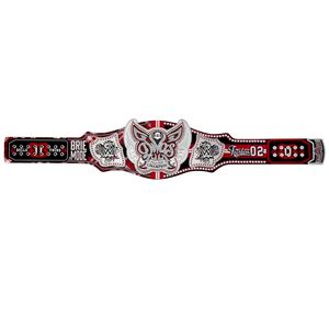 Cinturón de Campeonato WWE Divas, Diseño Rojo y Plateado, Edición Brie Mode, Cinturón de Lucha Libre de Primera Calidad para Fanáticos y Coleccionistas - Product Image 1
