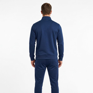 Hawk Eye Sports Customized Men's Winter Thick Fleece Slim Sports Suit Tracksuits <b>Pants</b> Leopard Pattern Own Logo Anti-Bacterial - Product Image 2