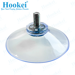 50mm Usine En Gros PVC Transparent Verre Fenêtre Ventouse Fabricant avec Vis 4mm - Product Image 6