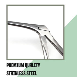 Premium Stainless Steel Manual Micro Ear Forceps Lightweight Sterilizable Custom Branding Available Professional ENT Surgical CE - Product Image 2
