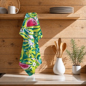 Premium Collection Printed Design <b>Kitchen</b> <b>Towels</b> 100% OEM <b>Kitchen</b> <b>Towels</b> Customized logo and Size. - Product Image 1