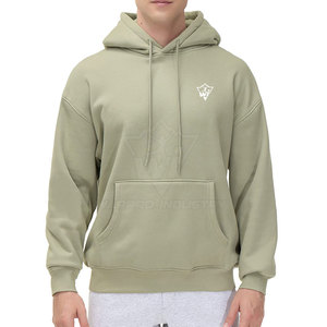 Modern Fashion Cotton Blended Oversized Hoodie <b>Pullover</b> <b>For</b> <b>Men</b> With Front Pocket And Relaxed Streetwear Look - Product Image 6