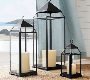 Lanterne élégante en métal, porte-bougie design pour centre de table, décoration de maison, jardin, mariage - Product Image 4