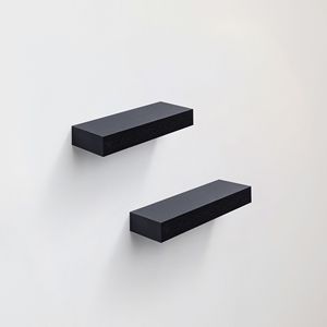 Mensole Galleggianti in Legno da 38 cm per Bagno, Camera da Letto, Soggiorno, Cucina - Scaffale Sospeso per Libri/Contenitore - Product Image 2