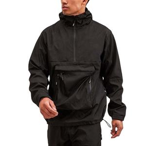 Veste coupe-vent respirante pour homme 2026, logo personnalisé, vente en gros, coupe-vent respirant, veste en polyester, coupe-vent - Product Image 1