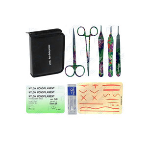 Surgical <b>Suture</b> Practice <b>Kit</b> for Medical Students Complete Training <b>Kit</b> with <b>Suture</b> Tools Realistic <b>Suture</b> <b>Kit</b> Medic Instrument - Product Image 1