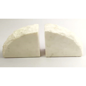 Porte-livres Blanc Banswara, Sculpture Décorative Moderne pour la Maison, Forme Irrégulière, Surface Polie - Product Image 5