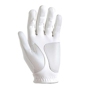 Guantes de golf para hombre, cuero genuino Cabretta, suaves, transpirables, de secado rápido, antideslizantes, para mano izquierda, talla deportiva L - Product Image 2