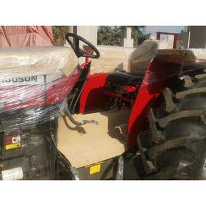 Tracteur Massey Ferguson robuste MF 385 4WD 85 HP avec poids avant et barre de traction pour fermes nigérianes - Product Image 2