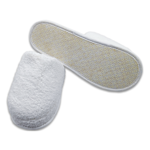 Nuevas Pantuflas de Felpa para Invitados, Ecológicas, para Interiores y Exteriores, Pantuflas de Spa Absorbentes de Agua, Calzado de Baño Blanco - Product Image 5