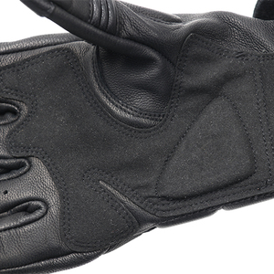 Guantes de carreras de cuero con agarre antideslizante para montar, unisex, con cierre de velcro. - Product Image 3