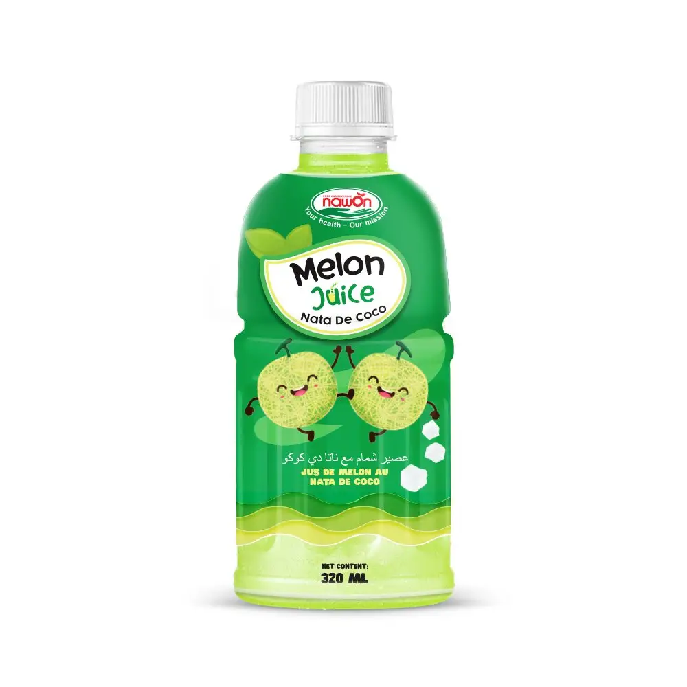 Nước Ép NAWON Nata De Coco 320Ml Nước Ép Dưa Hấu Mẫu Không Đường Thấp Với Dừa Nata De Coco OEM/ODM Nhà Sản Xuất Đồ Uống