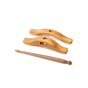 Moderno Hilo de Madera Turco Grabado con Diseño de Esfera para Hilado de Lana y Artes de la Fibra - Product Image 1