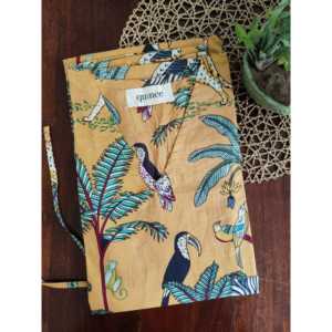 Vestido Casual Tipo Kaftan Color Mostaza Jungle Joy - Product Image 2