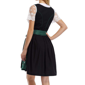 Dirndl Bávaro Bordado de Estilo Alemán Americano para la Primavera, Dirndl Bávaro para el Oktoberfest, Traje Tradicional - Product Image 2