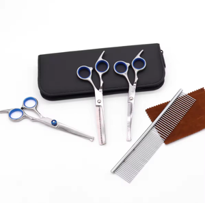 Kits de ciseaux de coiffure, 25 ensembles de ciseaux de coiffure en acier inoxydable, ciseaux professionnels pour barbier - Product Image 4