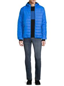 Custom Design Men's Hooded Down Puffer <b>Jacket</b> Casual Outerwear Fashion Warm Puffer <b>Jackets</b> with Zipper Pockets - Product Image 4