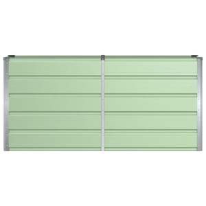 Maceta de Acero Verde 160 x 40 x 75 cm, Macetas y Jardineras - Product Image 4